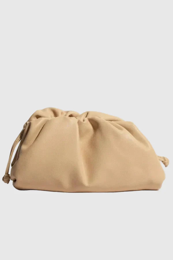 Clyde Women's Dumpling Bag | Trendy Pleated Shoulder Bag for Women | Slouchy Everyday Handbag & On-Trend Accessory