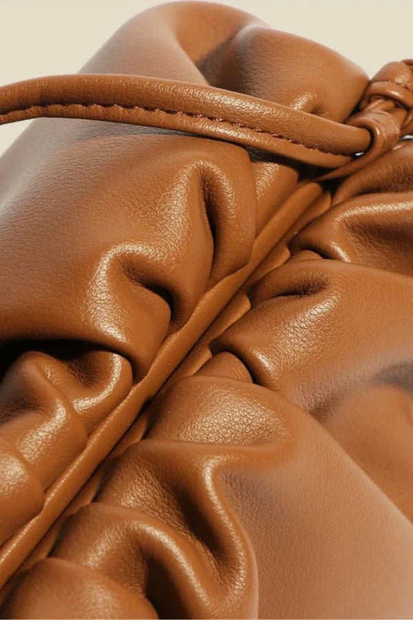 Clyde Women's Dumpling Bag | Trendy Pleated Shoulder Bag for Women | Slouchy Everyday Handbag & On-Trend Accessory