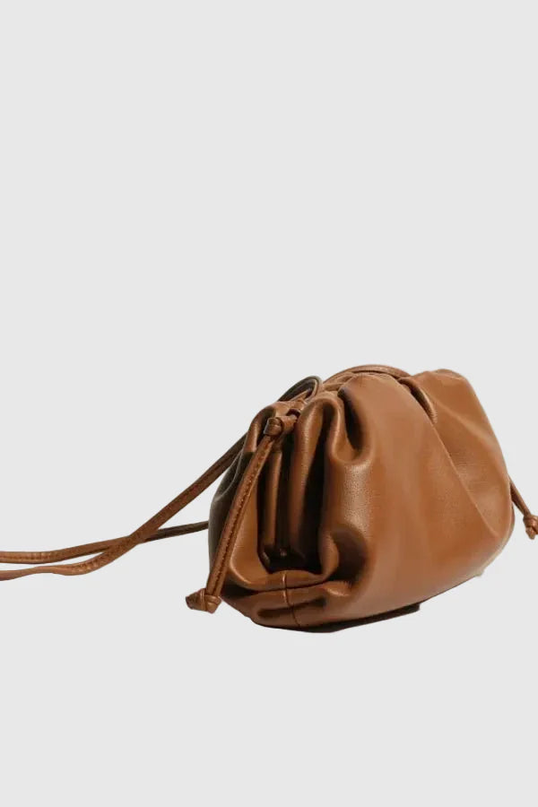 Clyde Women's Dumpling Bag | Trendy Pleated Shoulder Bag for Women | Slouchy Everyday Handbag & On-Trend Accessory