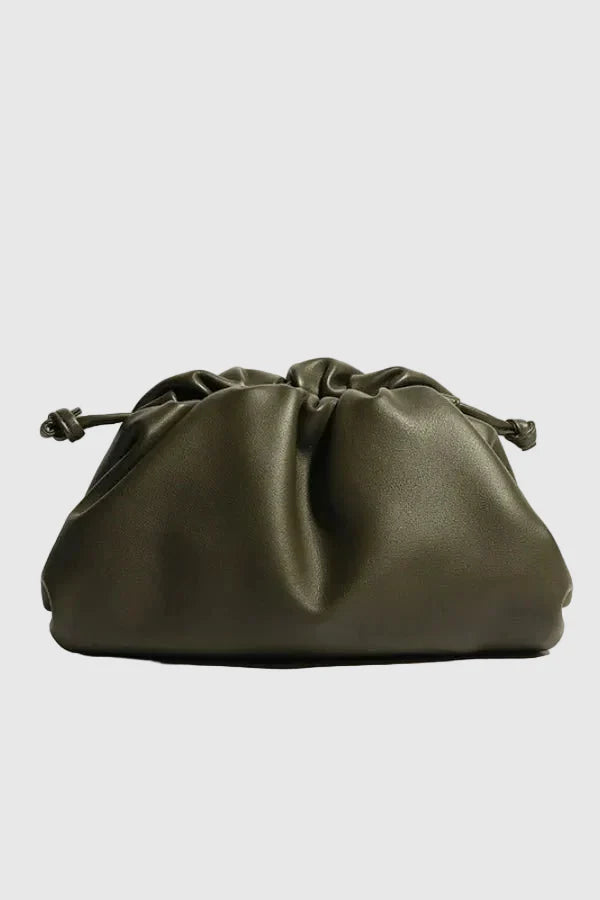 Clyde Women's Dumpling Bag | Trendy Pleated Shoulder Bag for Women | Slouchy Everyday Handbag & On-Trend Accessory