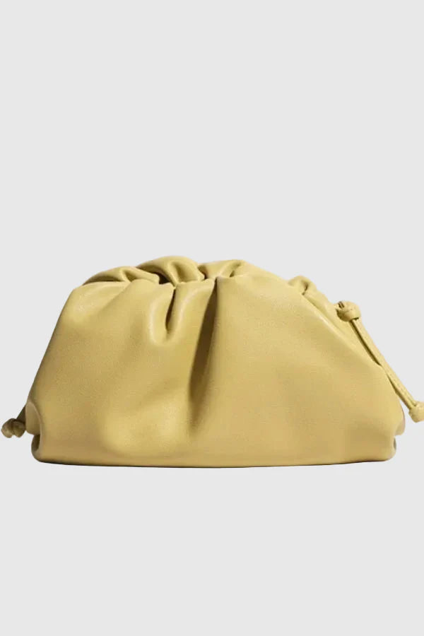 Clyde Women's Dumpling Bag | Trendy Pleated Shoulder Bag for Women | Slouchy Everyday Handbag & On-Trend Accessory