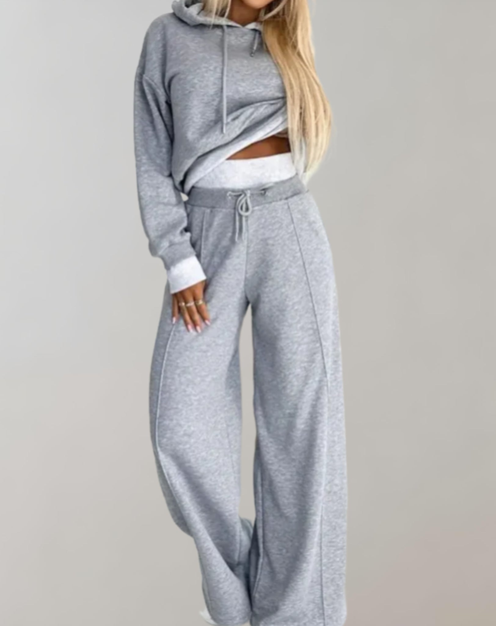 Beth Women's Two-Piece Casual Tracksuit | Matching Hoodie & Jogger Set for Women | Comfortable Athleisure Loungewear Co-Ord