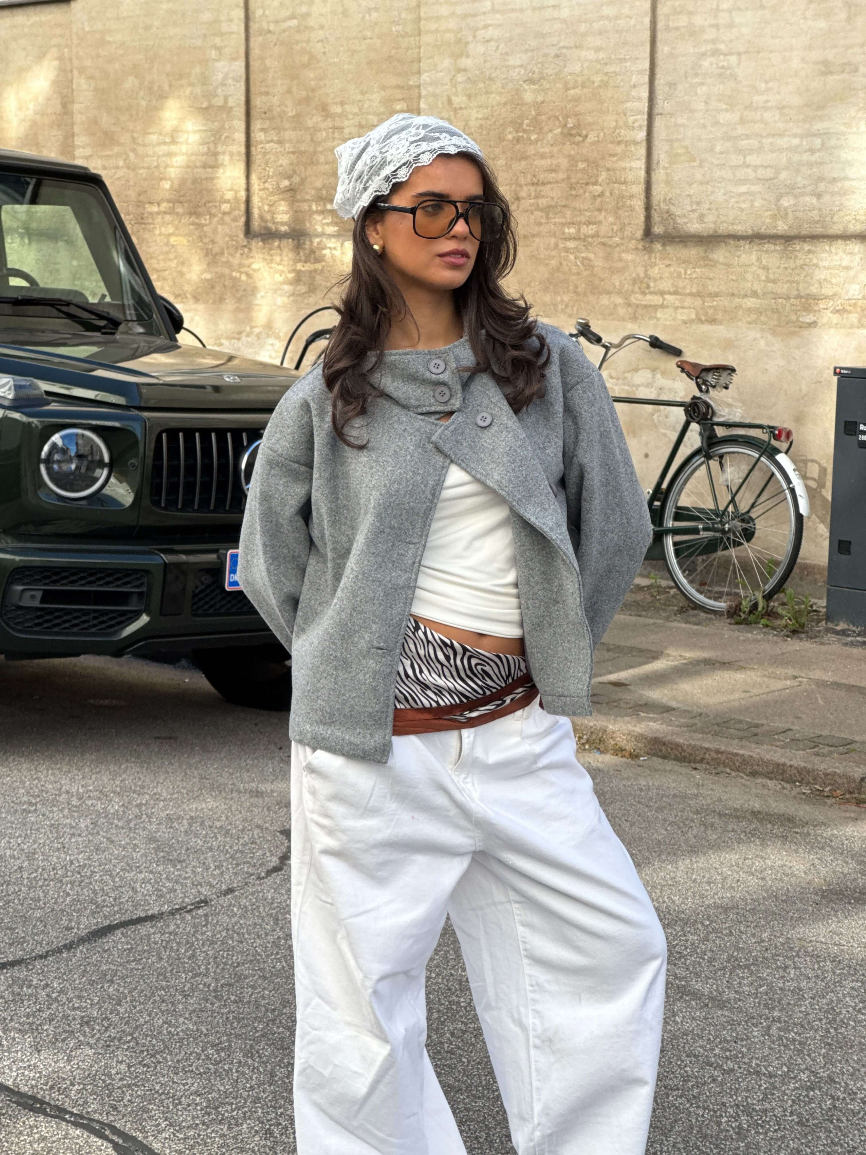 Clea High Neck Jacket