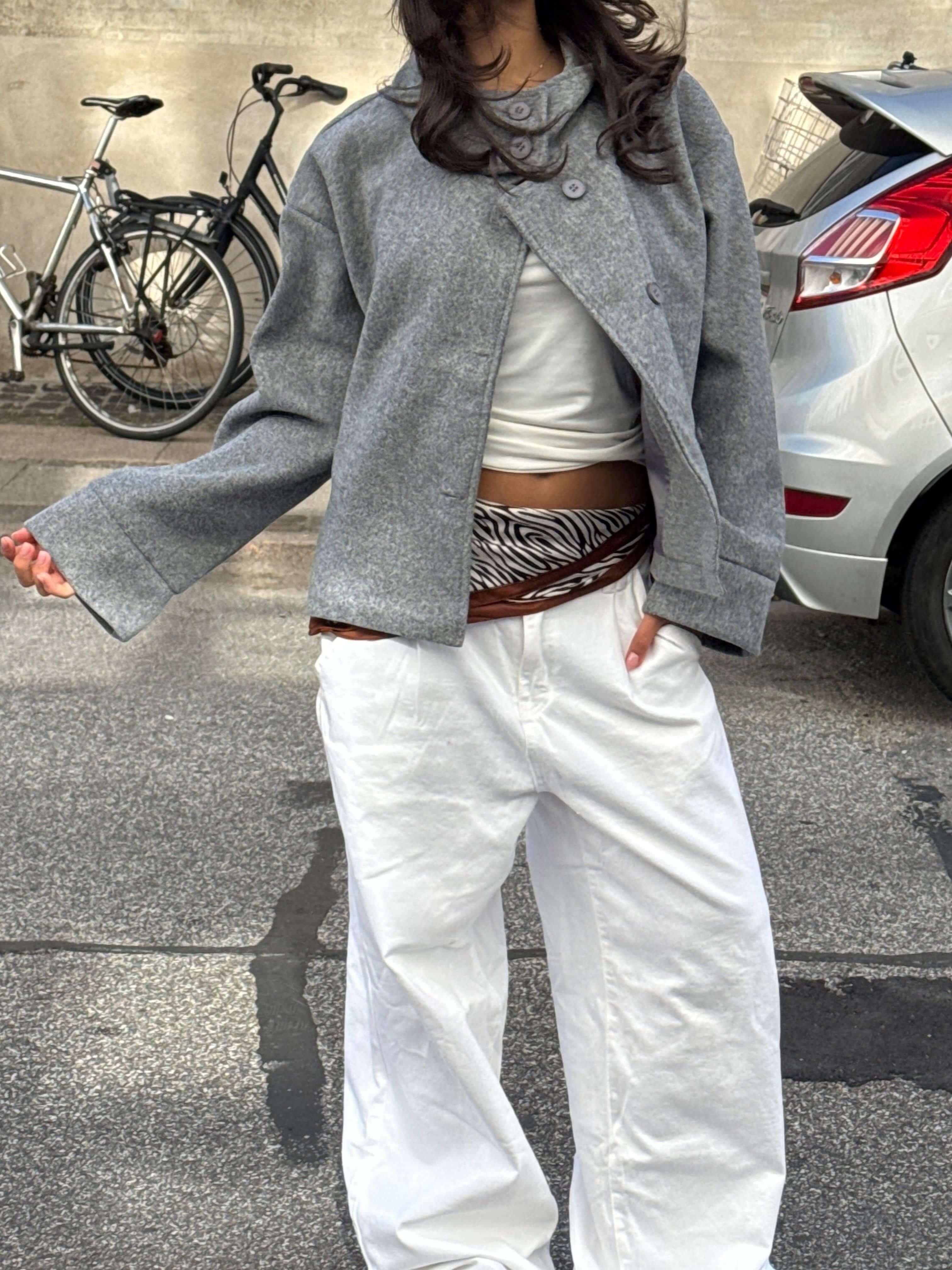 Clea High Neck Jacket