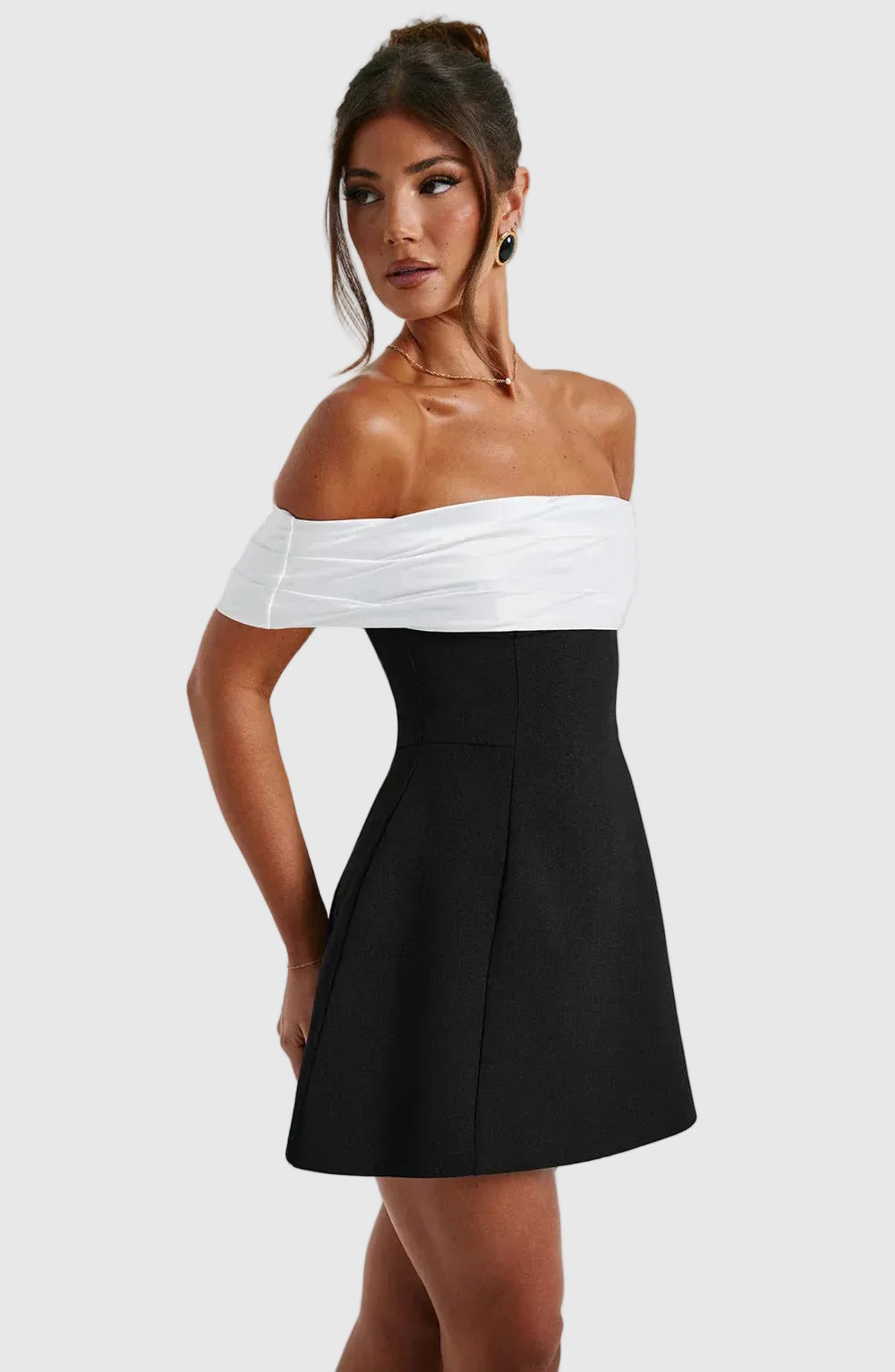 Amy BowBack™ Off-Shoulder Dress
